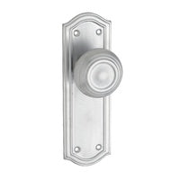 Tradco Kensington Door Knob on Backplate - Customise to your needs