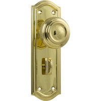 Tradco Kensington Door Knob on Backplate - Customise to your needs