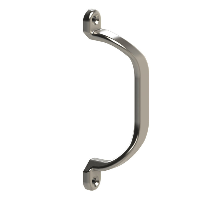 EMRO OFFSET PULL HANDLE 135A - AVAILABLE IN CHROME PLATED AND SATIN POWDER COATED