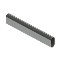 EMRO OVAL CHROME STEEL TUBE - AVAILABLE IN 1800MM AND 3600MM SIZES