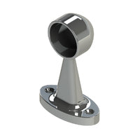 EMRO CUPBOARD END PILLAR SUPPORT CHROME AVAILABLE IN 16MM AND 25MM SIZES