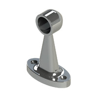 EMRO CUPBOARD END PILLAR SUPPORT CHROME AVAILABLE IN 16MM AND 25MM SIZES