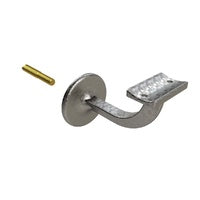 EMRO 443 STAIR HAND RAIL BRACKET EXTENDED CENTRE CONCEALED FIX 80MM - AVAILABLE IN VARIOUS FINISHES