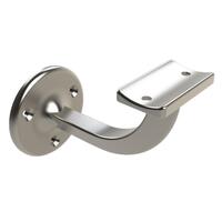 EMRO STAIR HAND RAIL 444 BRACKET EXTENDED CONVENTIONAL 80MM - AVAILABLE IN VARIOUS FINISHES