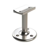 EMRO 445 STRAIGHT STAIR RAIL BRACKET VISIBLE FIX 60MM - AVAILABLE IN VARIOUS FINISHES