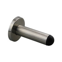 EMRO DOOR STOP DOOR MOUNTED 75MM SATIN STAINLESS STEEL 50007