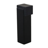 EMRO DOOR STOP WALL / FLOOR MOUNTED 20X75MM MATT BLACK 50014MB