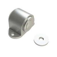 EMRO DOOR STOP MAGNETIC FLOOR MOUNTED SATIN ZINC ALLOY 50016