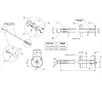 EMRO CEILING SUPPORT - AVAILABLE IN 600MM AND 900MM