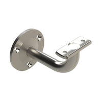 EMRO EXTENDED EXPOSED CURVED TOP BRACKET 80MM - AVAILABLE IN VARIOUS FINISHES