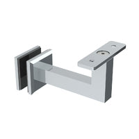 EMRO COMMERCIAL SQUARE BRACKET FOR GLASS SS620G - AVAILABLE IN CURVED TOP AND FLAT TOP