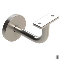 EMRO EXTENDED CONCEALED BRACKET WITH COVER PLATE SS80 - AVAILABLE IN CURVED TOP AND FLAT TOP