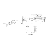 EMRO PADBOLT STAINLESS STEEL SSPB - AVAILABLE IN 100MM AND 150MM