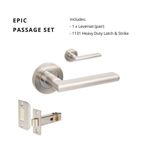 ZANDA EPIC - Brushed Nickel/Chrome Plated