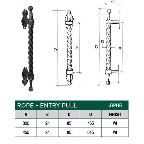 Scope “Rope” Handle On Rose