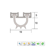 KILARGO IS3016SI REBATED BOTTOM SEAL - AVAILABLE IN VARIOUS SIZES