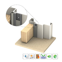 KILARGO IS7110SI DOOR PERIMETER SEAL - AVAILABLE IN VARIOUS FINISHES AND SIZES