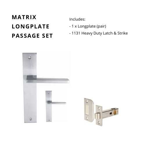 ZANDA MATRIX LONGPLATE HANDLE