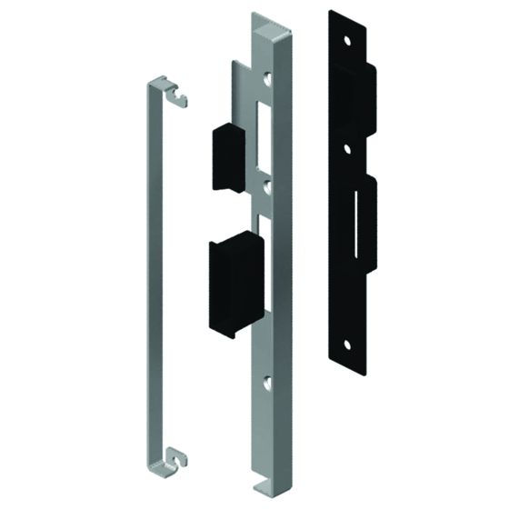 OPTIMUM/INDURO STRIKE TBR FRENCH DOOR RH SS Satin