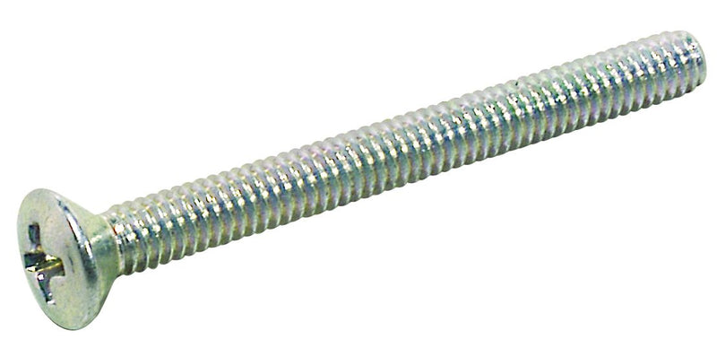 WHITCO S074100 SCREW RAISED HEAD C/SUNK 44MMX8G/32 STEEL PK=100 TP No Finish