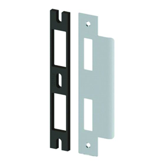 YALE AL DOOR DDL STRIKE KIT Black