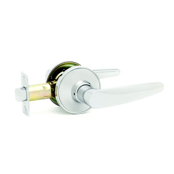 YL1 FOCUS LEVER PASSAGE SET DP Satin Chrome