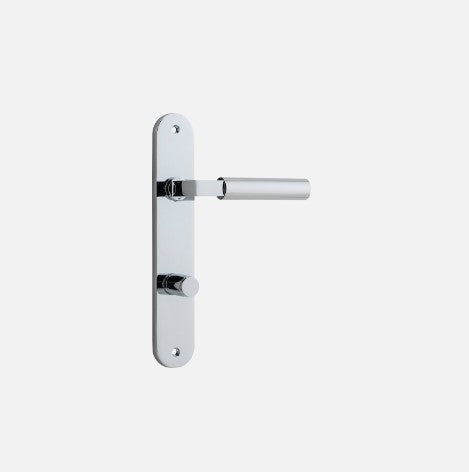 IVER BERLIN DOOR LEVER HANDLE ON OVAL BACKPLATE - CUSTOMISE TO YOUR NEEDS