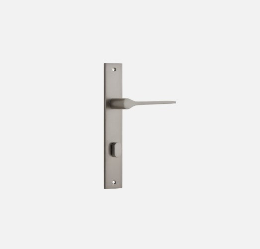 IVER COMO DOOR LEVER HANDLE ON RECTANGULAR BACKPLATE - CUSTOMISE TO YOUR NEEDS