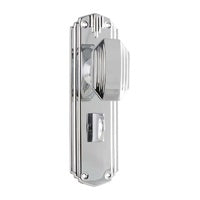 Tradco Napier Art Deco Door Knob on Backplate - Customise your needs