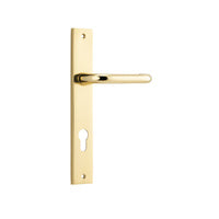 IVER OSLO LEVER DOOR HANDLE ON RECTANGULAR BACKPLATE - CUSTOMISE TO YOUR NEEDS