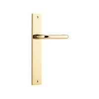 IVER OSLO LEVER DOOR HANDLE ON RECTANGULAR BACKPLATE - CUSTOMISE TO YOUR NEEDS