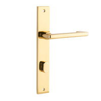 IVER BALTIMORE RETURN DOOR LEVER HANDLE ON RECTANGULAR BACKPLATE - CUSTOMISE TO YOUR NEEDS