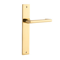 IVER BALTIMORE RETURN DOOR LEVER HANDLE ON RECTANGULAR BACKPLATE - CUSTOMISE TO YOUR NEEDS