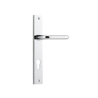 IVER OSLO LEVER DOOR HANDLE ON RECTANGULAR BACKPLATE - CUSTOMISE TO YOUR NEEDS