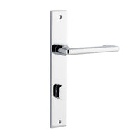 IVER BALTIMORE RETURN DOOR LEVER HANDLE ON RECTANGULAR BACKPLATE - CUSTOMISE TO YOUR NEEDS