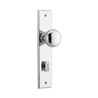 IVER CAMBRIDGE DOOR KNOB ON CHAMFERED BACKPLATE - CUSTOMISE TO YOUR NEEDS