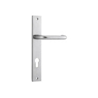 IVER OSLO LEVER DOOR HANDLE ON RECTANGULAR BACKPLATE - CUSTOMISE TO YOUR NEEDS