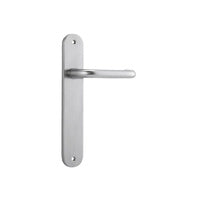 IVER OSLO LEVER DOOR HANDLE ON OVAL BACKPLATE - CUSTOMISE TO YOUR NEEDS