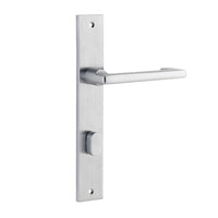 IVER BALTIMORE RETURN DOOR LEVER HANDLE ON RECTANGULAR BACKPLATE - CUSTOMISE TO YOUR NEEDS