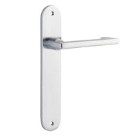 IVER BALTIMORE RETURN DOOR LEVER HANDLE ON OVAL BACKPLATE - CUSTOMISE TO YOUR NEEDS