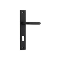 IVER OSLO LEVER DOOR HANDLE ON RECTANGULAR BACKPLATE - CUSTOMISE TO YOUR NEEDS