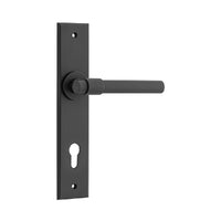 IVER HELSINKI DOOR LEVER HANDLE ON CHAMFERED BACKPLATE - CUSTOMISE TO YOUR NEEDS