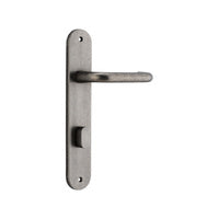 IVER OSLO LEVER DOOR HANDLE ON OVAL BACKPLATE - CUSTOMISE TO YOUR NEEDS