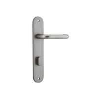 IVER OSLO LEVER DOOR HANDLE ON OVAL BACKPLATE - CUSTOMISE TO YOUR NEEDS