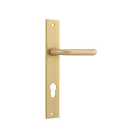 IVER OSLO LEVER DOOR HANDLE ON RECTANGULAR BACKPLATE - CUSTOMISE TO YOUR NEEDS