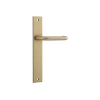 IVER OSLO LEVER DOOR HANDLE ON RECTANGULAR BACKPLATE - CUSTOMISE TO YOUR NEEDS