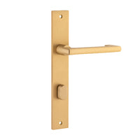 IVER BALTIMORE RETURN DOOR LEVER HANDLE ON RECTANGULAR BACKPLATE - CUSTOMISE TO YOUR NEEDS