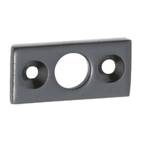 Tradco Barrel Bolt Flat Plate Keeper 7.5mm - Available In Various Finishes