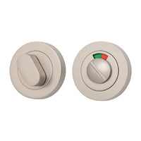 IVER OVAL PRIVACY TURN ROUND WITH INDICATOR - AVAILABLE IN VARIOUS FINISHES