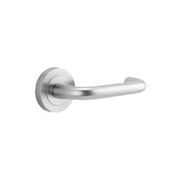 IVER OSLO LEVER DOOR HANDLE ON ROUND ROSE - CUSTOMISE TO YOUR NEEDS